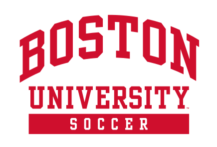 Boston University wordmark, red variant