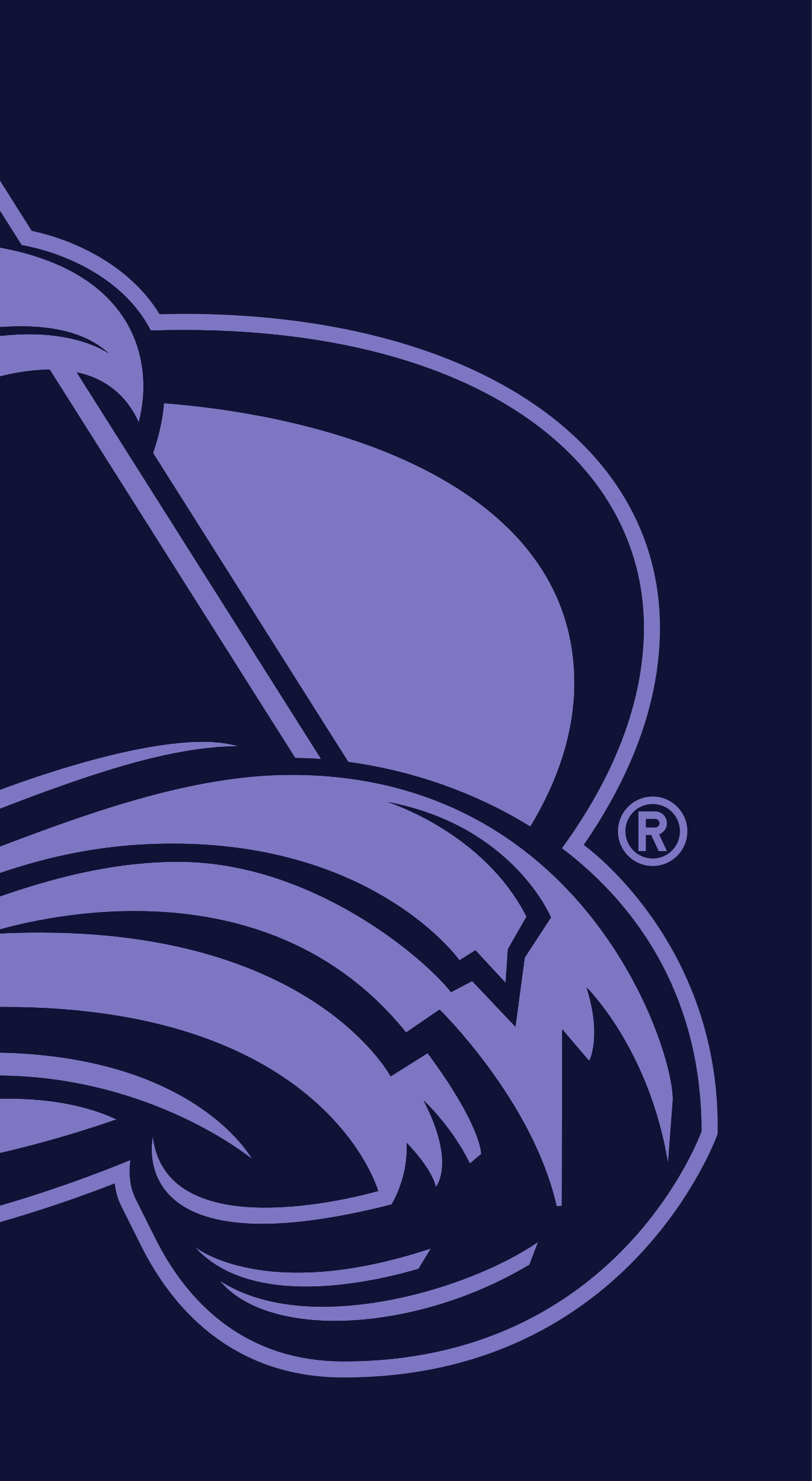 Colorado Avalanche primary logo, full color with R variant