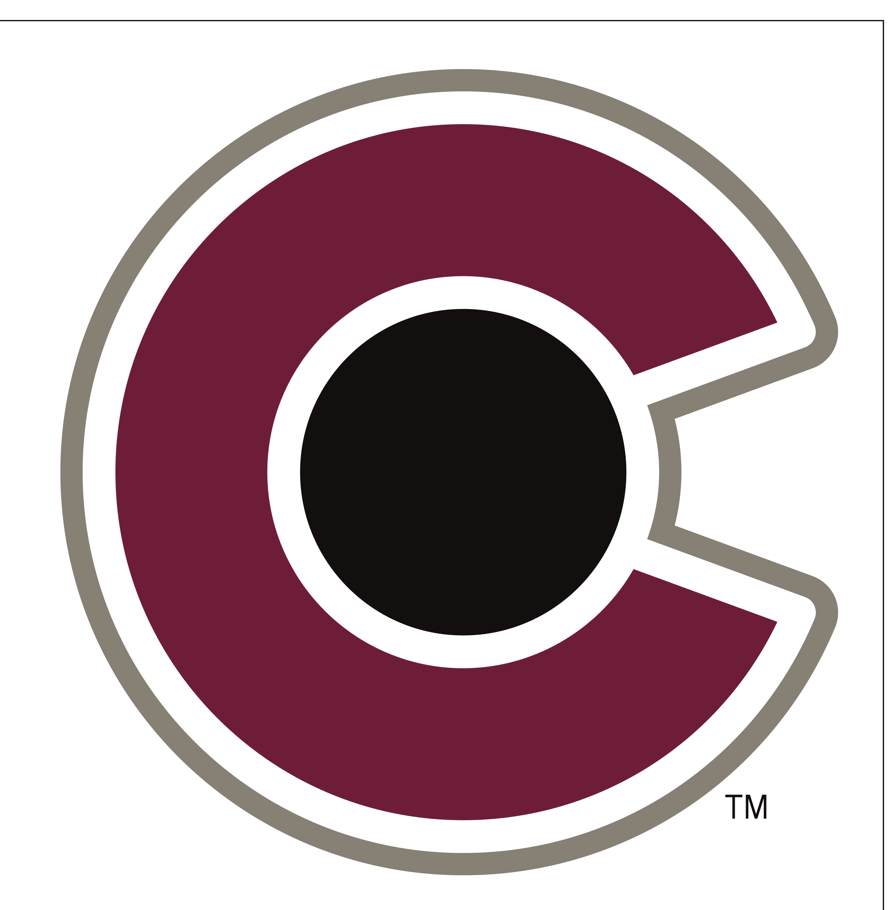 Colorado Avalanche secondary logo, full color on light background variant