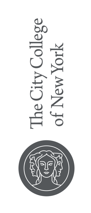 institutional seal with wordmark, vertical, black variant, cell 13