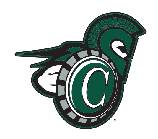 Spartan head with C, color variant, cell 15