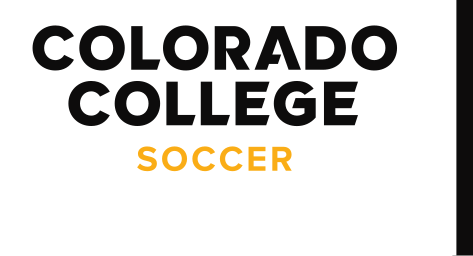 Colorado College Soccer, black/gold wordmark variant, cell 62
