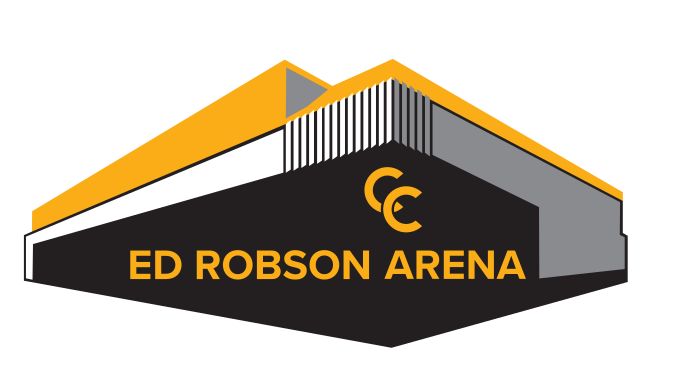 Ed Robson Arena logo, full color variant, cell 127