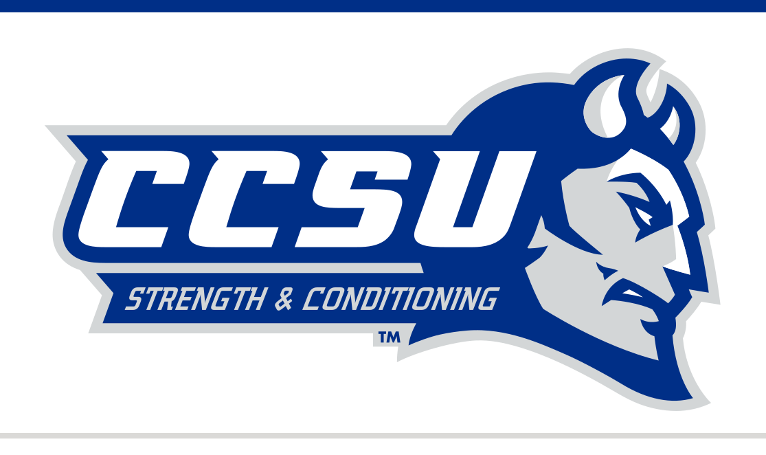 CCSU Strength & Conditioning, Blue Devil mascot variant, cell 46
