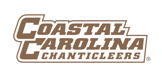 Coastal Carolina Chanticleers wordmark, gold/black variant, cell 47