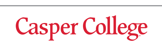 Casper College wordmark, full color variant, cell 12