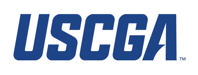 USCGA wordmark, blue variant, cell 14