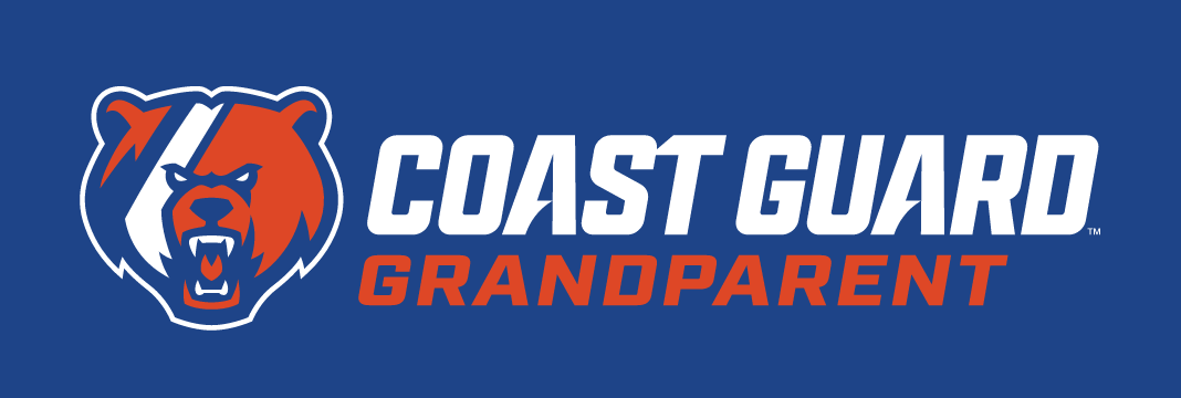 Coast Guard Grandparent Mark, full color on navy variant, cell 39