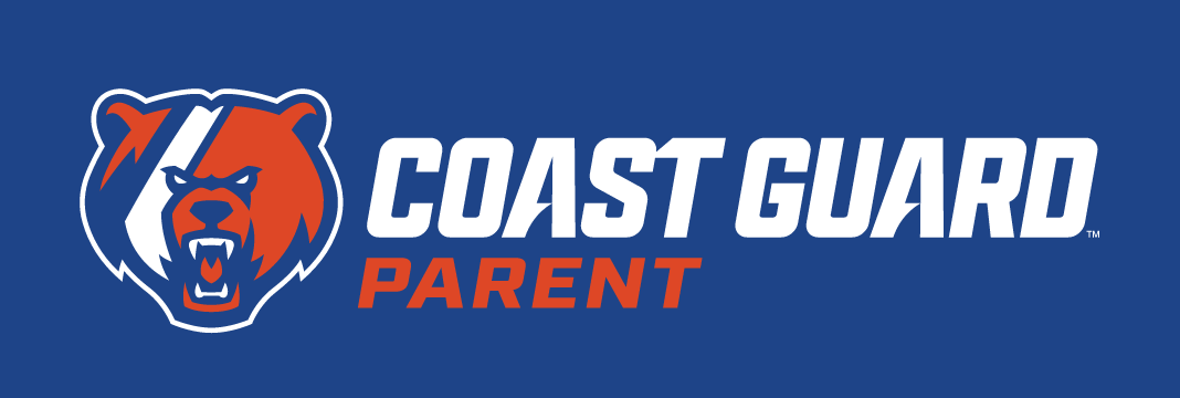 Coast Guard Parent Mark, full color on navy variant, cell 41