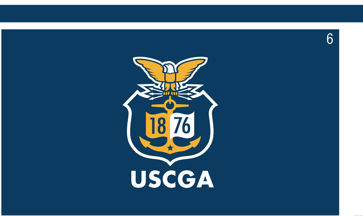 USCGA Mark, full color on blue variant, cell 6