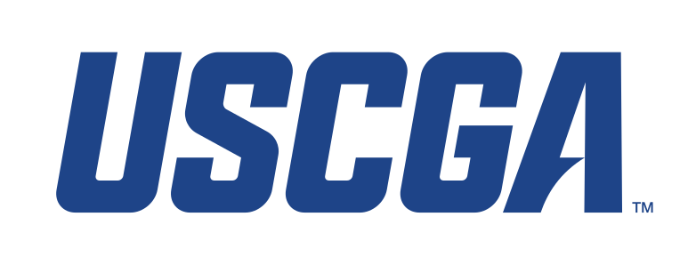 USCGA wordmark, blue variant, cell 14