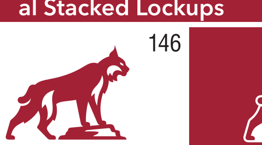 Institutional Stacked Lockup, color on white variant, cell 146