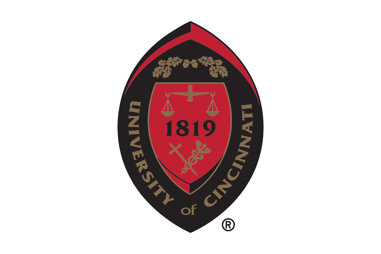University seal, red/black variant, cell 59