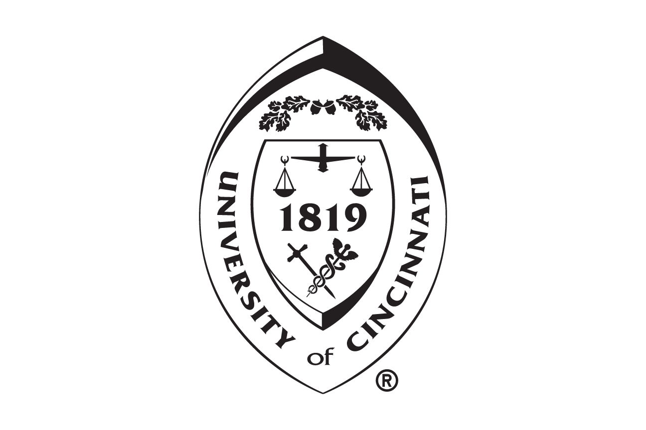 University seal, black/white variant, cell 62