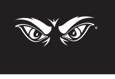 Bearcat eyes, color on black variant, cell 50