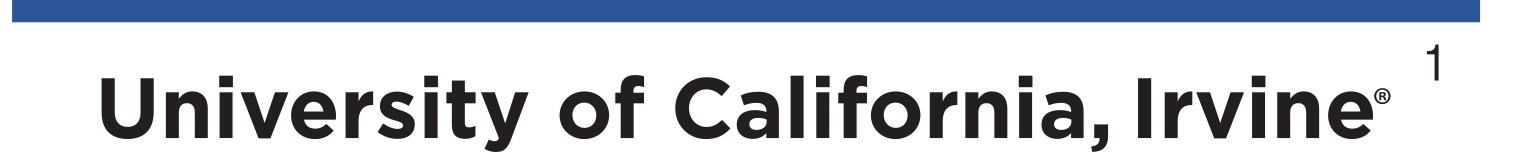 University of California, Irvine wordmark, black variant, cell 17