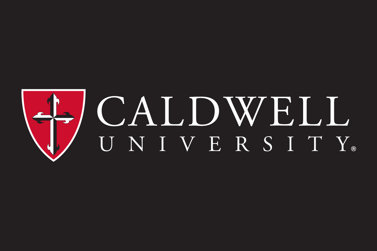 Caldwell University institutional lockup, reverse variant, cell 2
