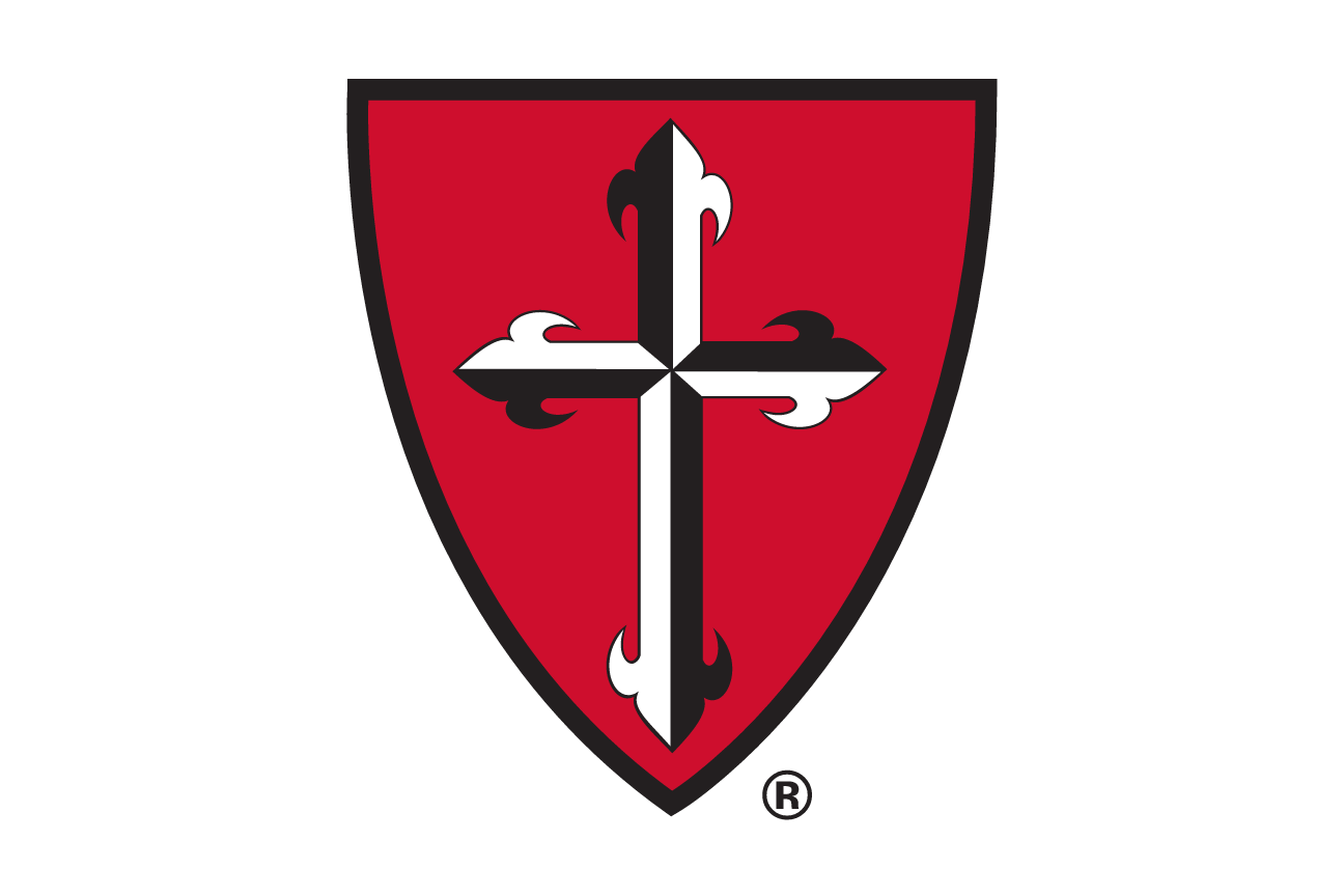 Caldwell University institutional shield, full color variant, cell 6