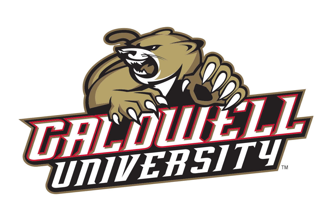 Caldwell University athletic mark, full color variant, cell 16