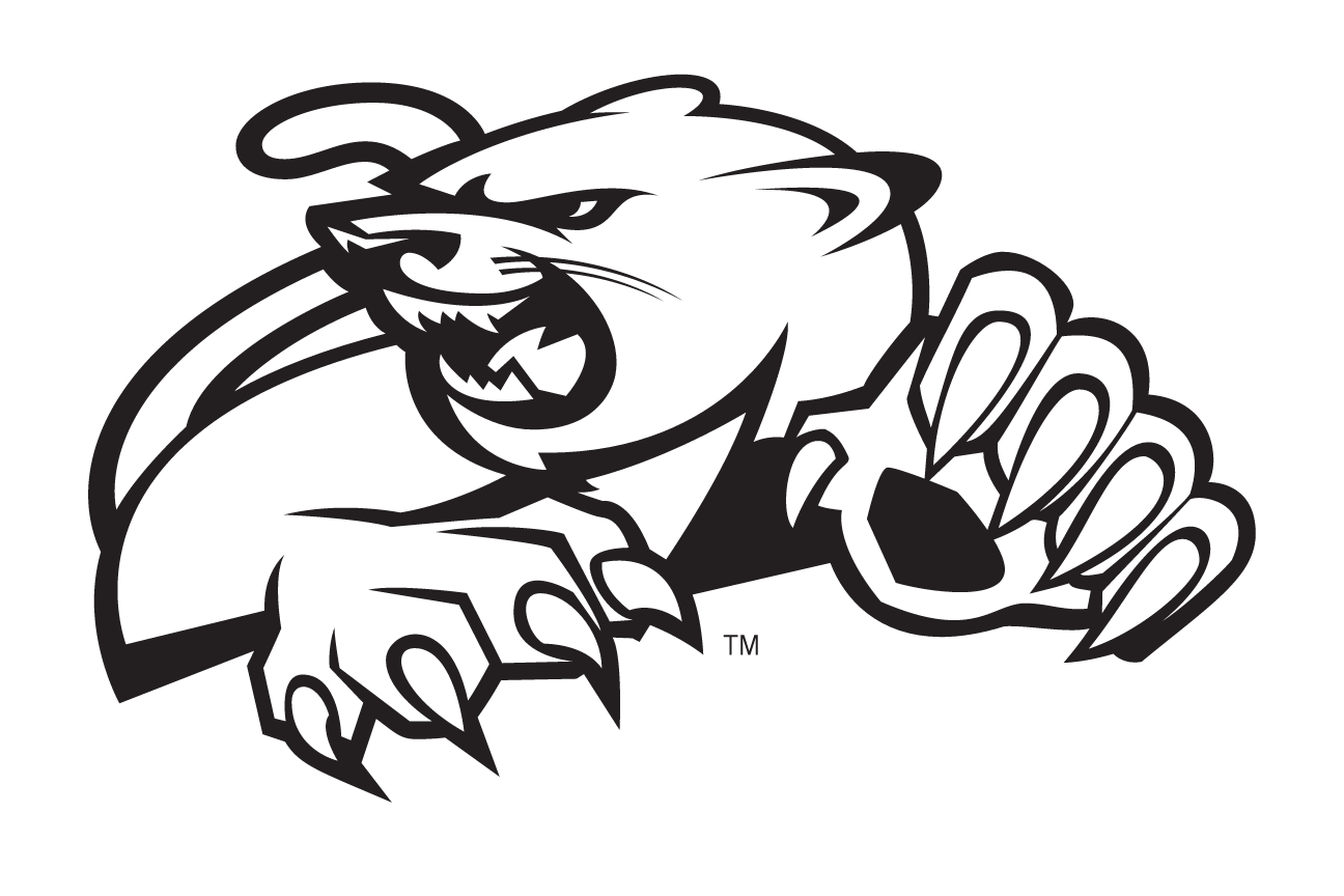 cougar head mark, black/white variant, cell 74