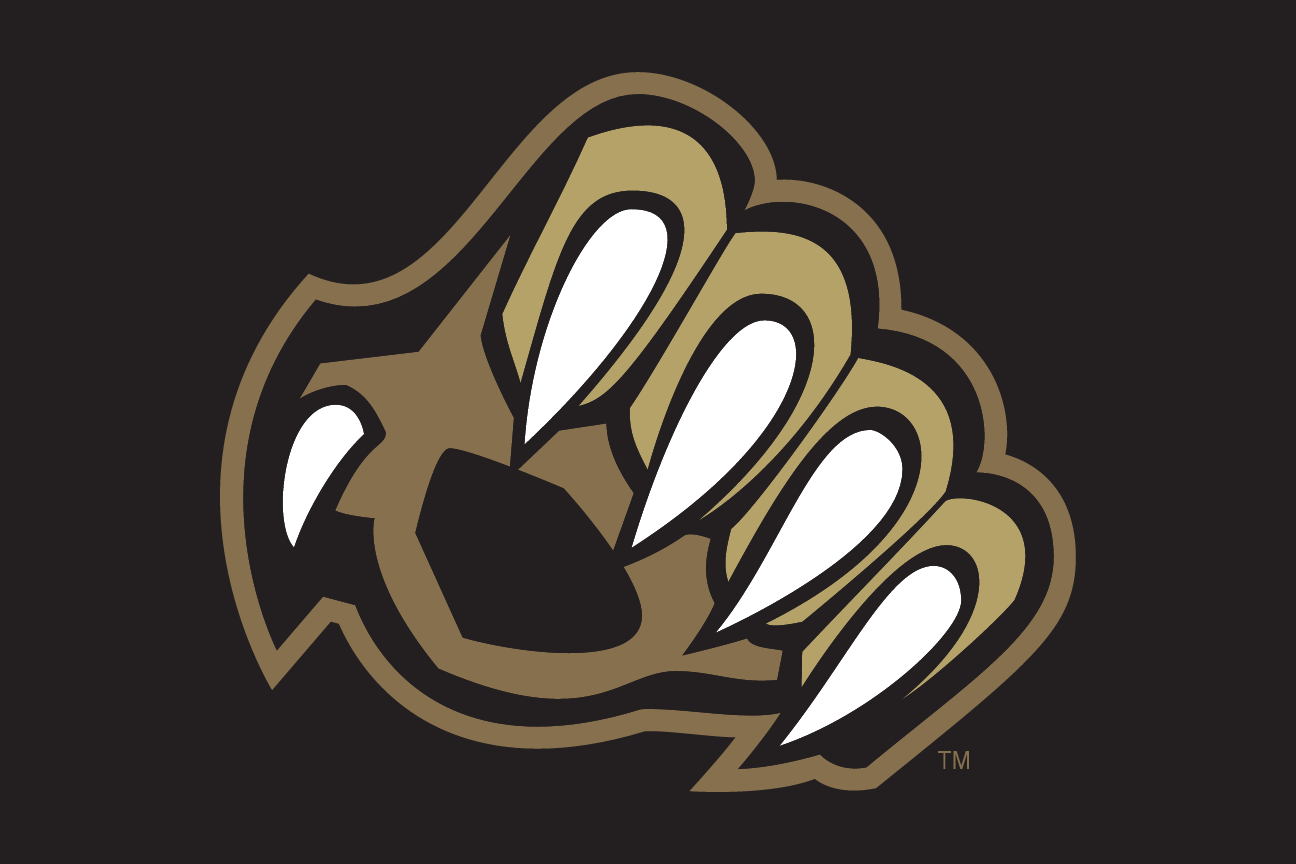cougar paw mark, color on dark variant, cell 81