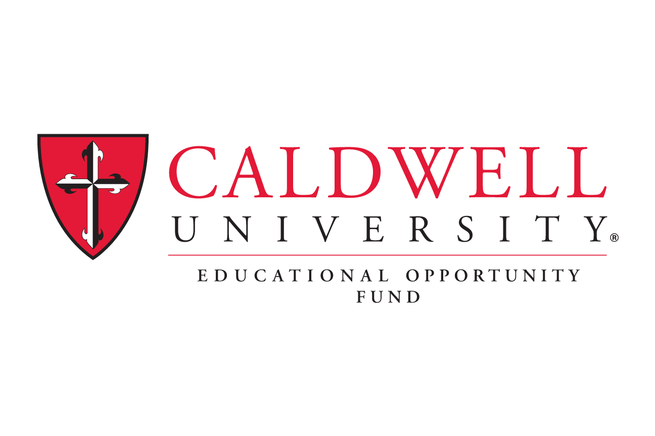 Caldwell University logo, Educational Opportunity Fund variant, cell 194