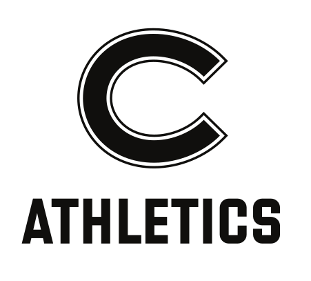 C Athletics lockup, black variant, cell 83