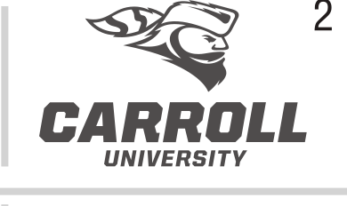 Pio Pete mascot head with stacked wordmark, black/white variant, cell 29