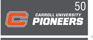 Stylized C with horizontal wordmark, orange/white variant, cell 50