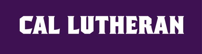 CAL LUTHERAN wordmark, black variant, cell 48