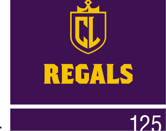 Regals spirit mark, color on dark, stacked variant, cell 122