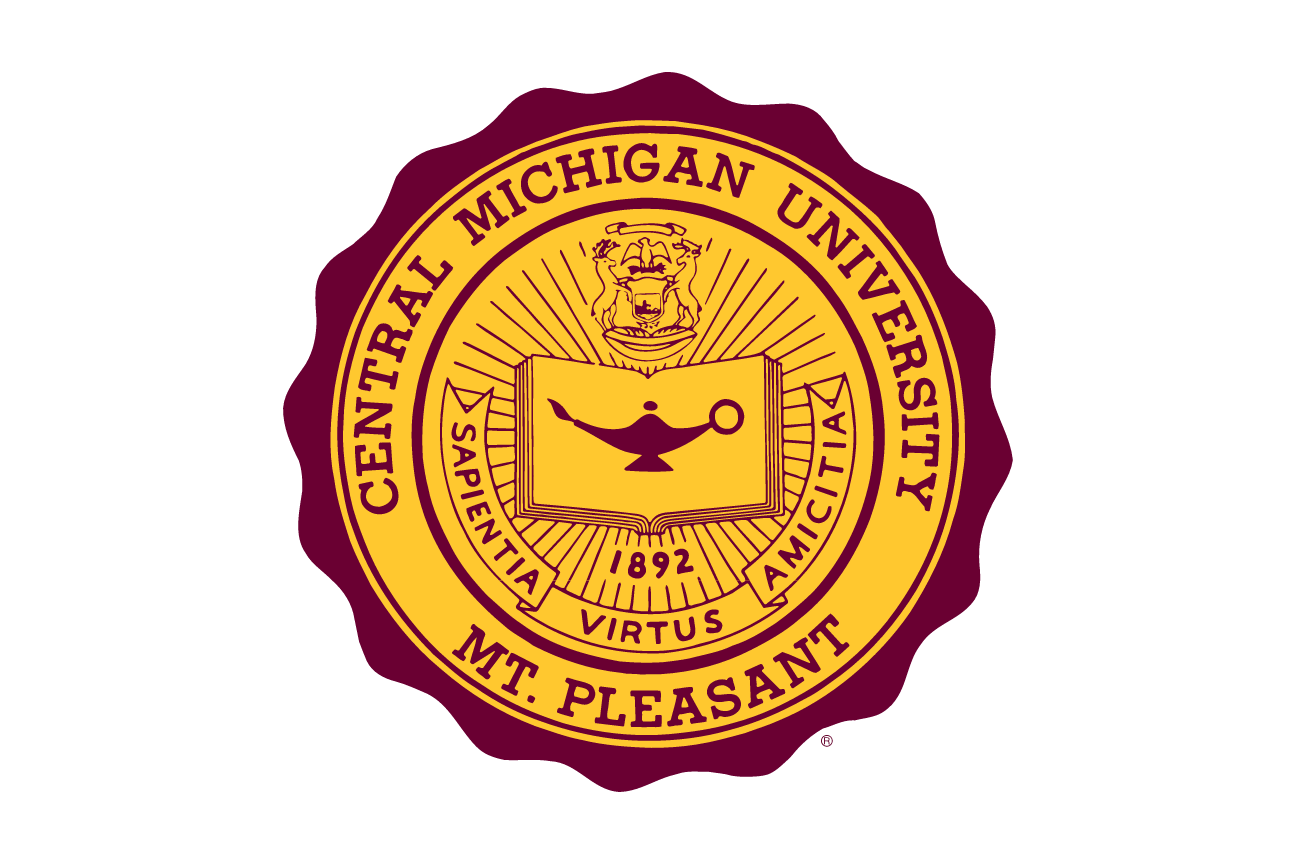 Central Michigan University Seal, full color variant, cell 38
