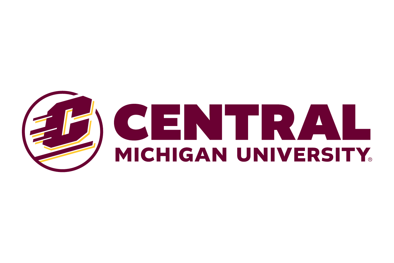 Action Combination Mark, vertical, one-color white on maroon variant, cell 21