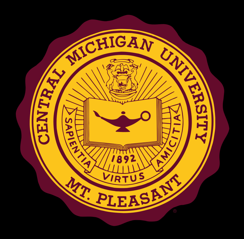 Central Michigan University Seal, full color variant, cell 38
