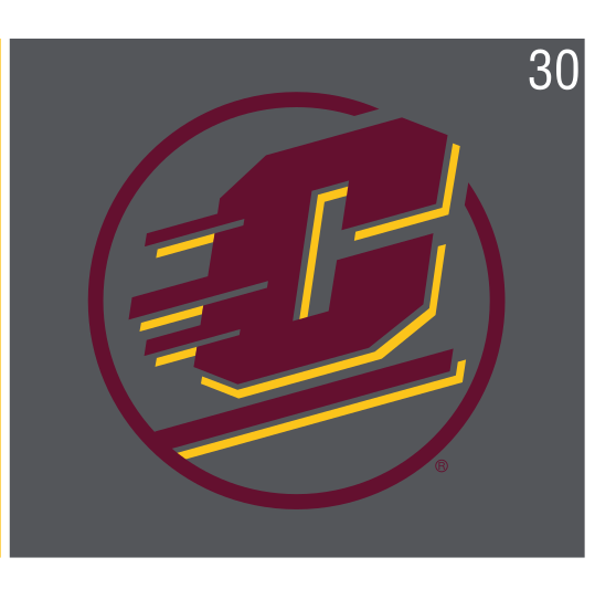 Circle Action C, full color on dark gray variant, cell 30