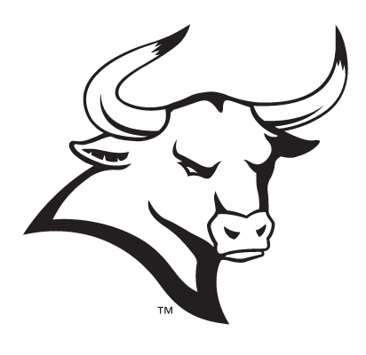 Rowdy mascot head, black one-color variant, cell 39