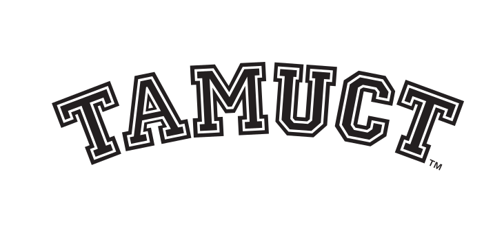 TAMUCT spirit mark, black, arched variant, cell 9