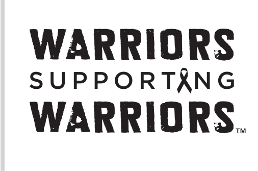 Warriors Supporting Warriors wordmark, black variant, cell 22