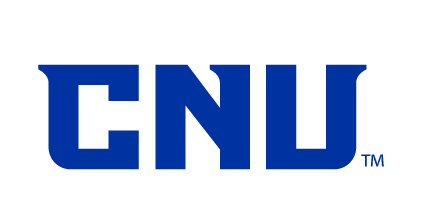 CNU horizontal initials, solid blue variant, cell 9