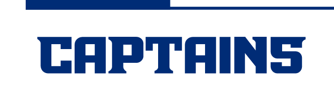 CAPTAINS wordmark, full color variant, cell 33