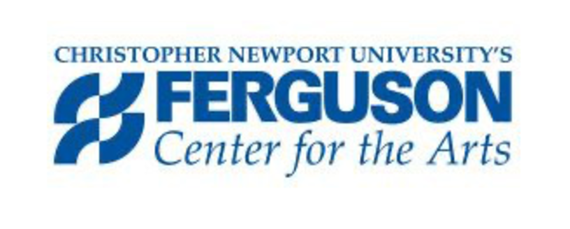 Christopher Newport University's Ferguson Center for the Arts logo, full color variant, cell 31