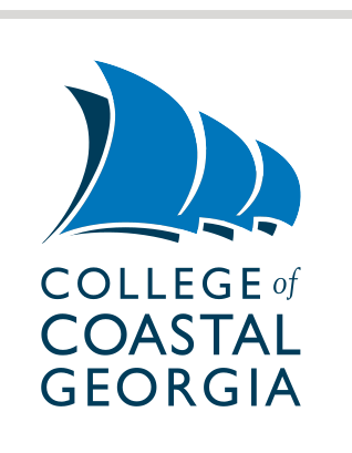 sails icon with compact stacked wordmark, blue variant, cell 15