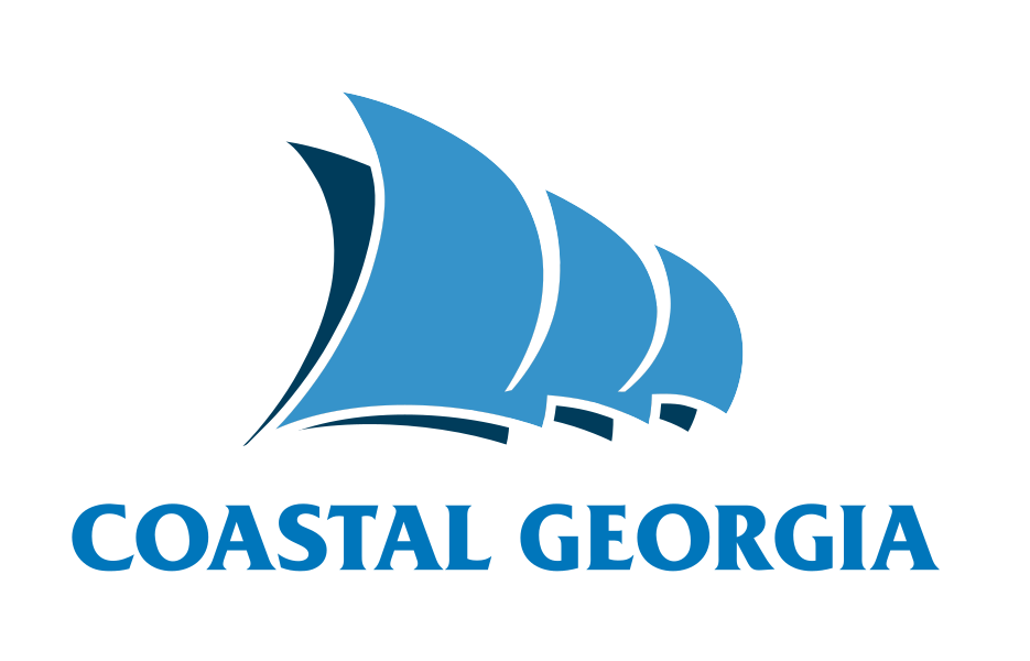 sail graphic with wordmark, blue variant, cell 35