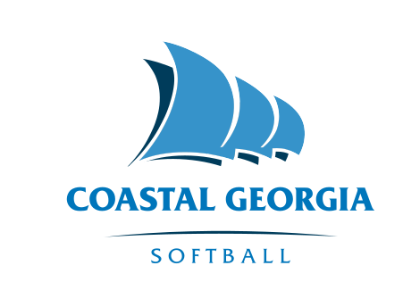 sail graphic with sport wordmark, blue, softball variant, cell 44