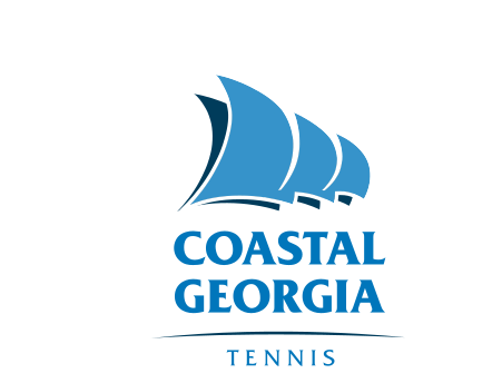 sail graphic with sport wordmark, blue, tennis variant, cell 50