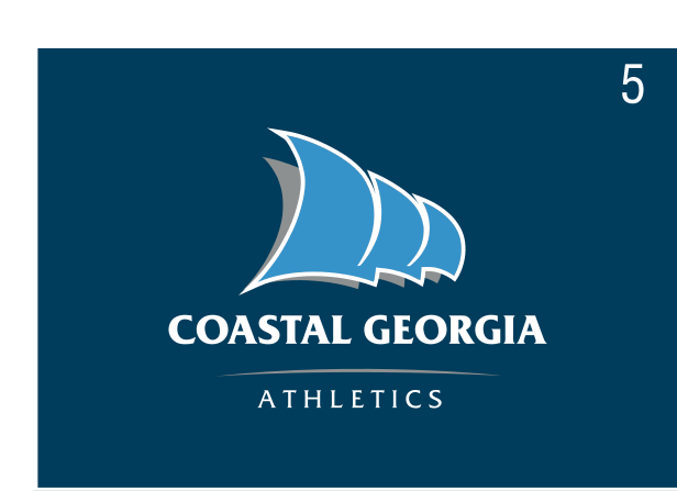 sail graphic with sport wordmark, reverse, athletics variant, cell 51
