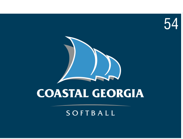 sail graphic with sport wordmark, reverse, softball variant, cell 54
