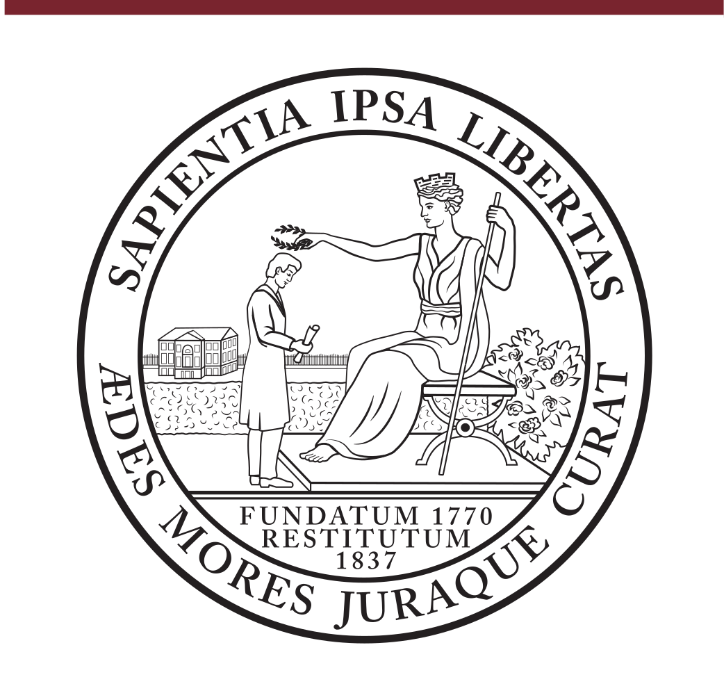 College Seal, black on white variant, cell 56