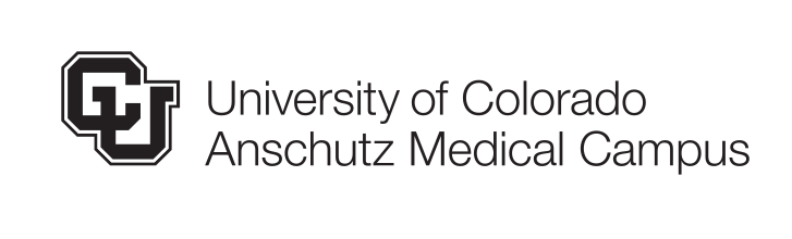 University of Colorado Anschutz Medical Campus, black on white variant, cell 3