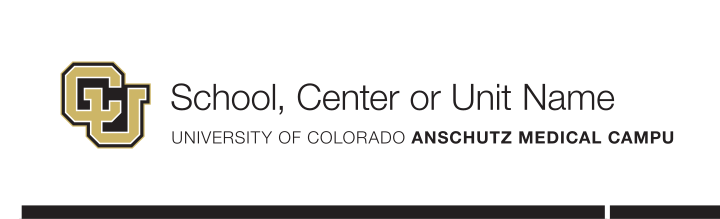 School, Center or Unit Name, gold/black on white variant, cell 13